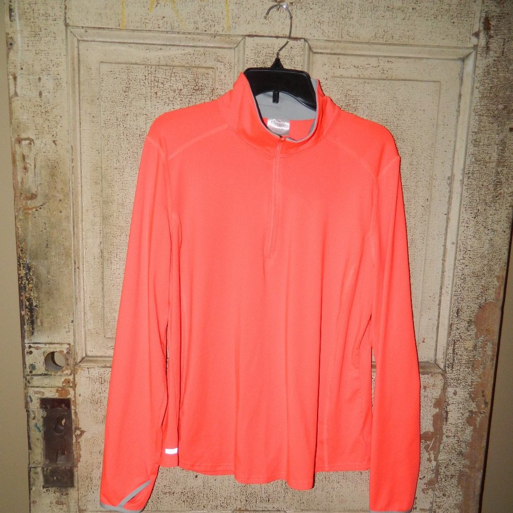 Danskin Now 1/4 Zip Running Pullover Size XL  (C29)